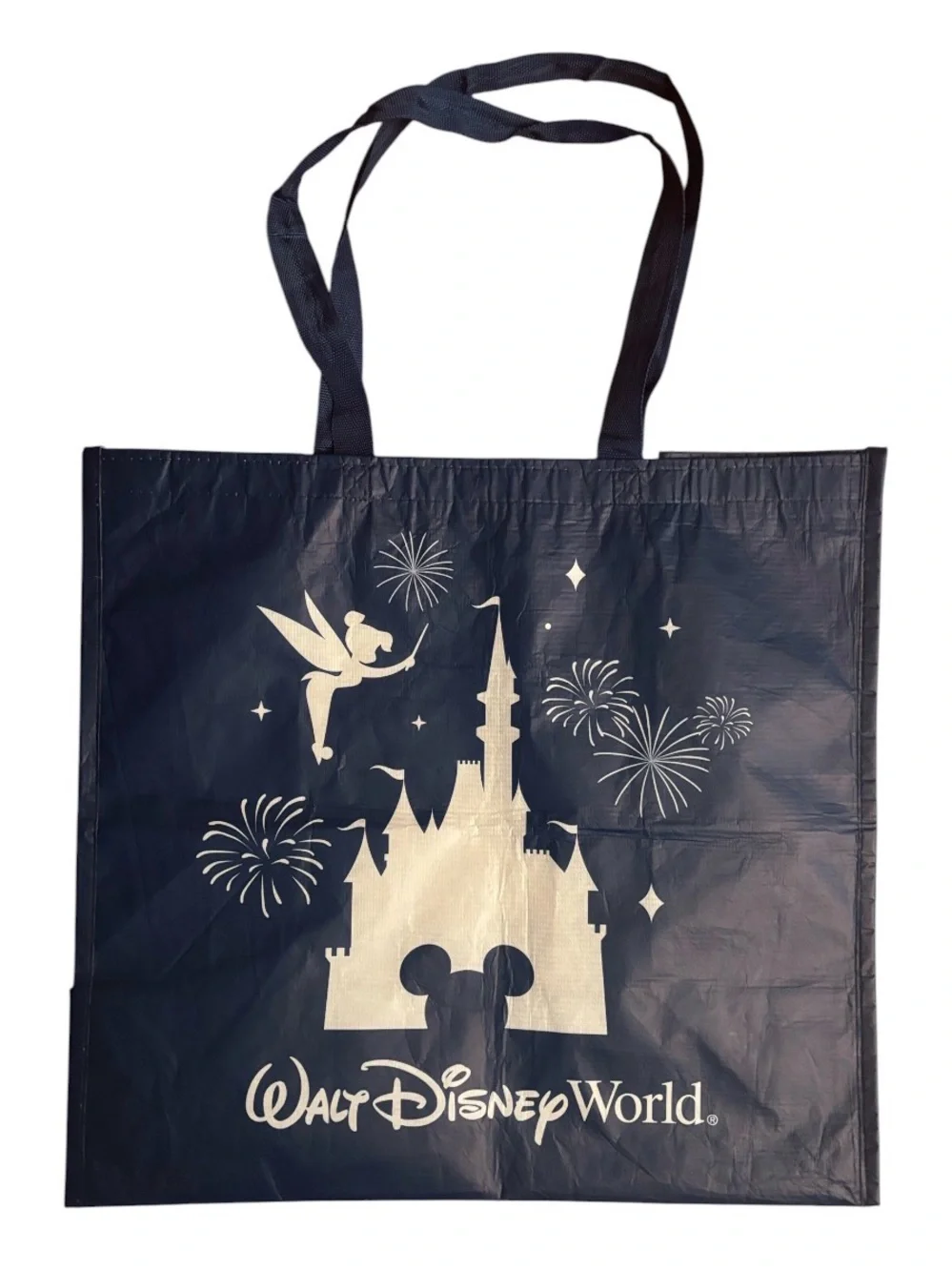Disney | Blue Large Walt Disney World Satchel | Eco Friendly Shopping | Travel